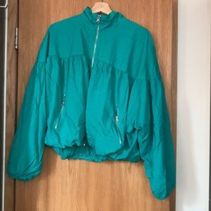 Free People Wind breaker ballon jacket